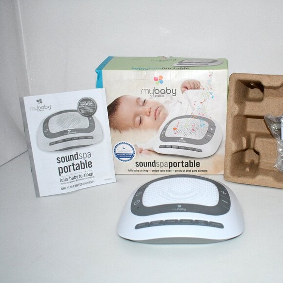 HoMedics MyBaby SoundSpa White Noise Machine for Babies - NIB - Picture 6 of 6